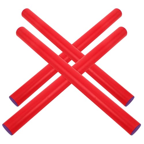 Vaguelly 4 Stück Teiliges Ringwurfspiel Set für Plastikringe und Stangen für Sensorisches Training Geschicklichkeitsspiele und Bewegungsförderung im Kindergarten und Zuhause von Vaguelly