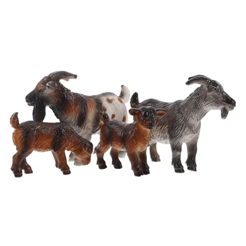 Vaguelly 4 Stück Teiliges Set Realistische Ziegen Schaf Figuren Detailgetreue Miniatur Tiermodelle aus Pädagogisches Bauernhof Kreatives Lernspielzeug Feinmotorik und Fantasie Vaguelly 4 Stück Teiliges Set Realistische Ziegen Schaf Figuren Detailgetreue Miniatur Tiermodelle aus Pädagogisches Bauernhof Kreatives Lernspielzeug Feinmotorik und Fantasie von Vaguelly