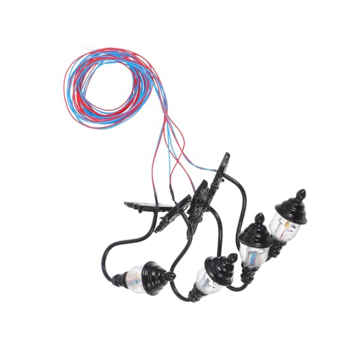 Vaguelly 4 Stück Wandlampe Miniatur-Wandleuchten Sandtisch -Layout - Miniaturfiguren Zum Basteln Zubehör Für Miniaturszenen Lampenmodell Miniaturlichter Mini-DIY-Wandleuchten Abs Black Vaguelly 4 Stück Wandlampe Miniatur-Wandleuchten Sandtisch -Layout - Miniaturfiguren Zum Basteln Zubehör Für Miniaturszenen Lampenmodell Miniaturlichter Mini-DIY-Wandleuchten Abs Black von Vaguelly