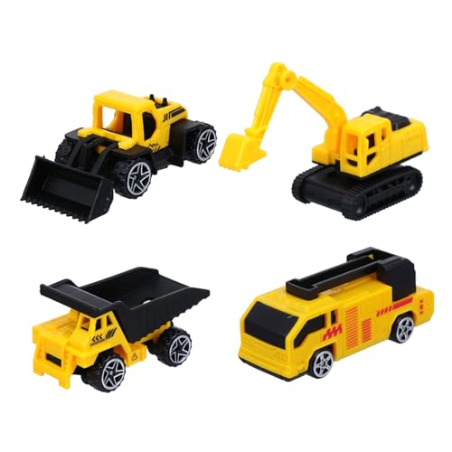 Vaguelly 4 Stück technisches Fahrzeug Autos Spielzeug Kinderspielzeug Spielzeug für Kinderwagen LKW zum zerlegen für Jungs Spielzeuge Kinderauto Spielzeug Autospielzeug drinnen von Vaguelly