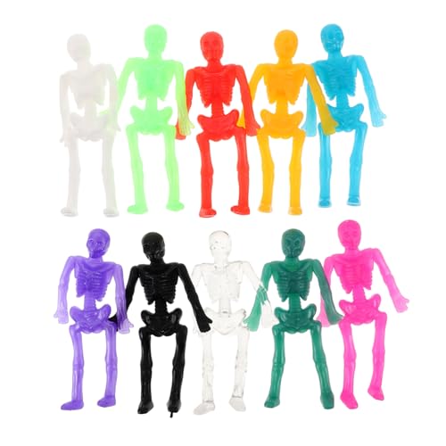 Vaguelly 40 Stück Halloween TPR Elastische Skelettfiguren Weiche Dehnbare Gruselige Wandklebende Spielzeuge Für Party Mitgebsel Spaßige Scherzartikel für Schule und Feiern Vaguelly 40 Stück Halloween TPR Elastische Skelettfiguren Weiche Dehnbare Gruselige Wandklebende Spielzeuge Für Party Mitgebsel Spaßige Scherzartikel für Schule und Feiern von Vaguelly