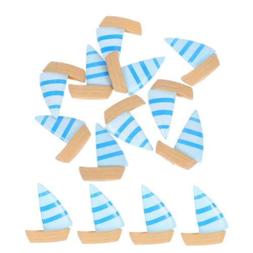 Vaguelly 40 Stück Teiliges Miniatur-Segelboote aus Langlebigem Material Mediterraner Stil Detailreiche Kleine Bootsfiguren als Nautische Dekoration für Garten Strandparty und Innenbereich Vaguelly 40 Stück Teiliges Miniatur-Segelboote aus Langlebigem Material Mediterraner Stil Detailreiche Kleine Bootsfiguren als Nautische Dekoration für Garten Strandparty und Innenbereich von Vaguelly