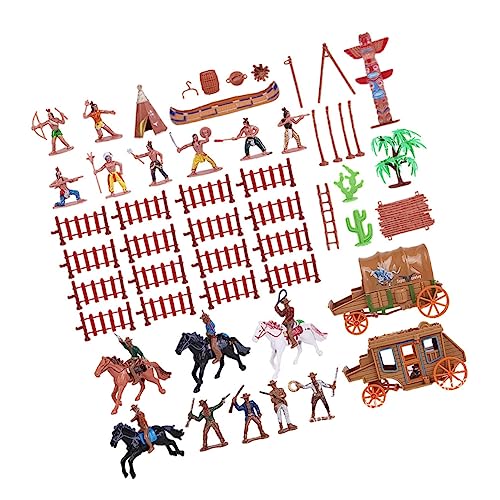 Vaguelly 43 Teiliges Cowboy Modell Ornamente Mini Modelle Cowboy Simulierte Personenfiguren Figur Modellschmuck Sandtisch Requisiten Simulationsfiguren Kunststoff Vaguelly 43 Teiliges Cowboy Modell Ornamente Mini Modelle Cowboy Simulierte Personenfiguren Figur Modellschmuck Sandtisch Requisiten Simulationsfiguren Kunststoff von Vaguelly