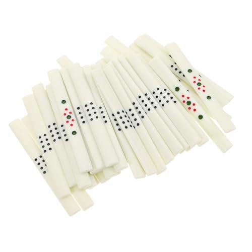 Vaguelly 44 Stück Teiliges Mahjong Zubehör Punktestäbe für Traditionelle Brettspiele Vielseitig Einsetzbar und Elegantes Design für Familien und Gesellschaftsspiele Vaguelly 44 Stück Teiliges Mahjong Zubehör Punktestäbe für Traditionelle Brettspiele Vielseitig Einsetzbar und Elegantes Design für Familien und Gesellschaftsspiele von Vaguelly