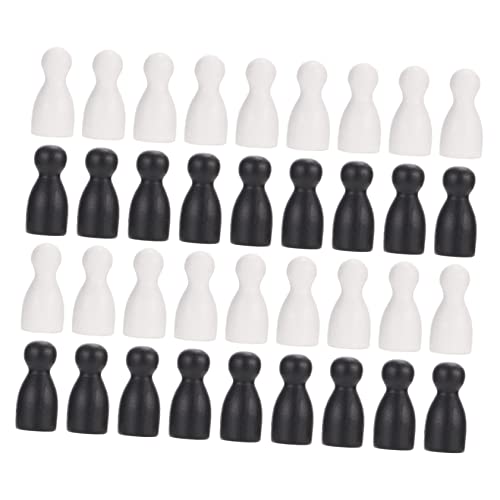 Vaguelly 48 Stück Schach zubehör schachfiguren Set Brettspiel Ersatzteile Schachfiguren für Anfänger Schachfiguren für Brettspiel Schachfiguren Flugschach Schachfigur Holz Black Vaguelly 48 Stück Schach zubehör schachfiguren Set Brettspiel Ersatzteile Schachfiguren für Anfänger Schachfiguren für Brettspiel Schachfiguren Flugschach Schachfigur Holz Black von Vaguelly