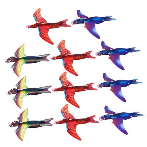 Vaguelly 48 Stück Schaumflugzeugspielzeug Spielzeuge Kinderspielzeug Spielzeugflugzeuge Starten Fliegendes Flugzeug Flugzeuge Flugzeug-gastgeschenke Eva Zufällige Farbe von Vaguelly