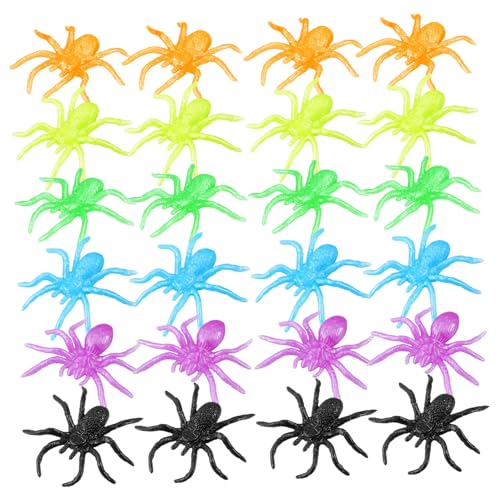 Vaguelly 48 Stück Teiliges Dehnbarer TPR Spinnen Farben Realistische Kleine Halloween Deko und Lustige Scherzartikel für Party Deko Goodie Bag Füller und Klassenzimmer Preise Vaguelly 48 Stück Teiliges Dehnbarer TPR Spinnen Farben Realistische Kleine Halloween Deko und Lustige Scherzartikel für Party Deko Goodie Bag Füller und Klassenzimmer Preise von Vaguelly