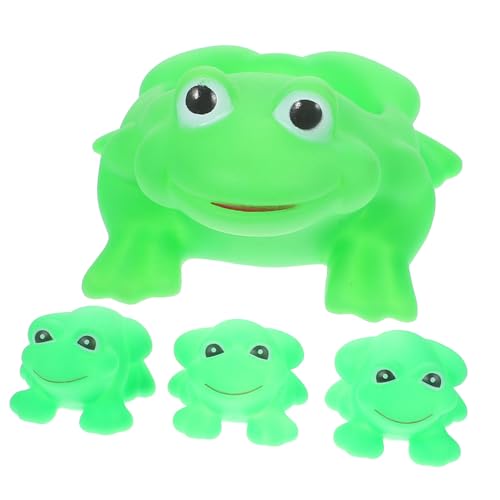Vaguelly 4Stücke Badespielzeug Lustige Frösche Für Babybadewanne Für Wasserspaß Als Partygeschenke Badespielzeug Für Kleinkinder Ab von Vaguelly