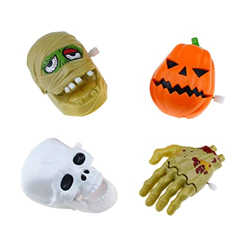 Vaguelly 4Stücke Halloween Teiliges Mit Gruseligem Design Sie Spielwaren Für Halloween Partys Und Goody Bags Für Kleine Hände von Vaguelly