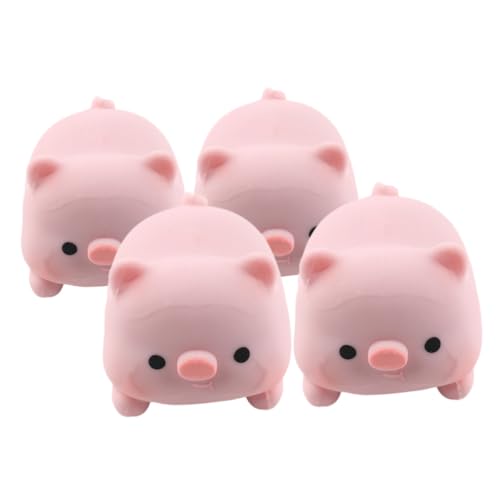 Vaguelly 4stücke Teiliges Kawaii Tier-Squeeze Spielzeug Süße Langsame Rückkehr Weiche Stressabbau- Für Party- Und Fidget- von Vaguelly
