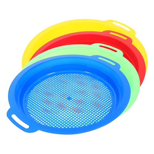 Vaguelly 4Stücke Teiliges Bunter Sandspielzeuge Sandfilter für Strand für Sommer Fördert Kreativität und Geschicklichkeit für Jungen und Ab Vaguelly 4Stücke Teiliges Bunter Sandspielzeuge Sandfilter für Strand für Sommer Fördert Kreativität und Geschicklichkeit für Jungen und Ab von Vaguelly