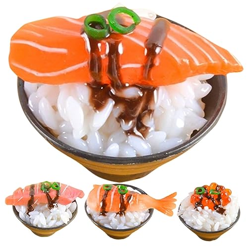 Vaguelly 4Stücke Teiliges Sushi Modell Lebensnahe Lebensmittel Requisiten für Küchen Deko DIY Projekte Fotografie für Sushi und Kreative Tischgestaltung Vaguelly 4Stücke Teiliges Sushi Modell Lebensnahe Lebensmittel Requisiten für Küchen Deko DIY Projekte Fotografie für Sushi und Kreative Tischgestaltung von Vaguelly