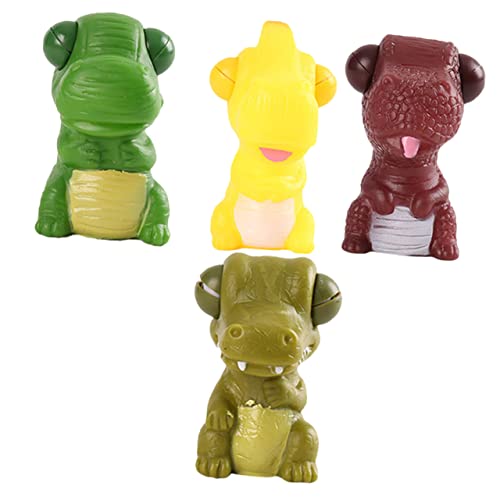 Vaguelly 4pcs Dinosaurierform Stress Spielzeug Stress Entspannen Sie Spiele Niedliche Squeeze Spielzeugparty von Vaguelly
