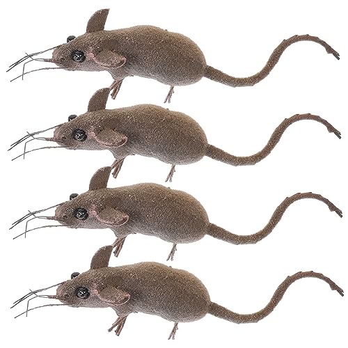 Vaguelly 4stücke Mini Kunst-mäuse Figuren Deko Für Miniaturgärten Puppenhäuser Halloween Hochwertige Und Magnetmaterialien Zufällige Farben Vaguelly 4stücke Mini Kunst-mäuse Figuren Deko Für Miniaturgärten Puppenhäuser Halloween Hochwertige Und Magnetmaterialien Zufällige Farben von Vaguelly