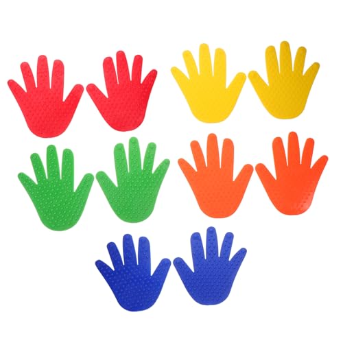 Vaguelly 5 Paare Sensormatten für Boden Teppichmarkierungen für Erwachsene für Koordinationstraining und Interaktive Lernspiele im Klassenzimmer von Vaguelly