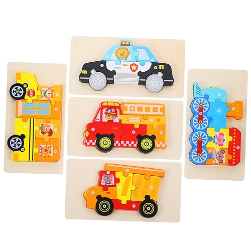 Vaguelly 5 Sätze 3D -Puzzlespielzeug interaktives Fun Toy Puzzlespielzeug Educational Toys Puzzles für Kleinkinder 1-3 Pädagogisches Puzzlespielzeug für Kleinkinder hölzern Vaguelly 5 Sätze 3D -Puzzlespielzeug interaktives Fun Toy Puzzlespielzeug Educational Toys Puzzles für Kleinkinder 1-3 Pädagogisches Puzzlespielzeug für Kleinkinder hölzern von Vaguelly