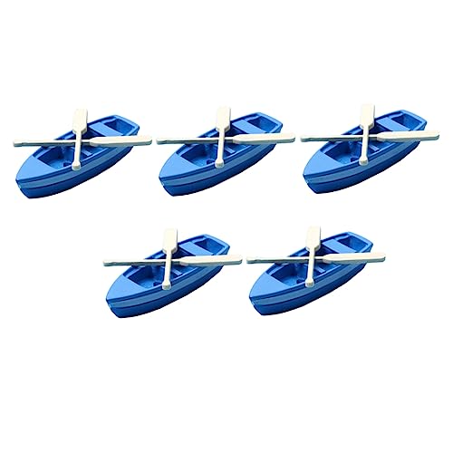 Vaguelly 5 Sets Mini-kanuboot – Miniatur-zubehör Für Küstendekor & Puppenhaus-Miniatur Vaguelly 5 Sets Mini-kanuboot – Miniatur-zubehör Für Küstendekor & Puppenhaus-Miniatur von Vaguelly