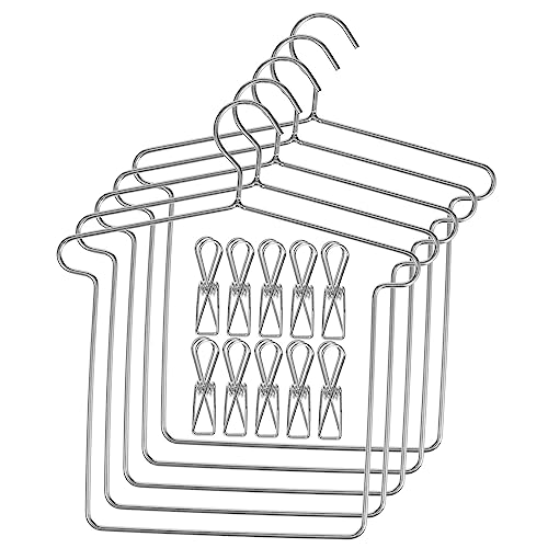 Vaguelly 5 Sätze Puppenaufhänger Wäscheleine zum Aufhängen von Socken Miniatur-Kleidung kleiderbügel für puppenkleidung puppenkleiderbügel Mini-Kleiderbügel 18 Puppenzubehör Eisen Silver Vaguelly 5 Sätze Puppenaufhänger Wäscheleine zum Aufhängen von Socken Miniatur-Kleidung kleiderbügel für puppenkleidung puppenkleiderbügel Mini-Kleiderbügel 18 Puppenzubehör Eisen Silver von Vaguelly