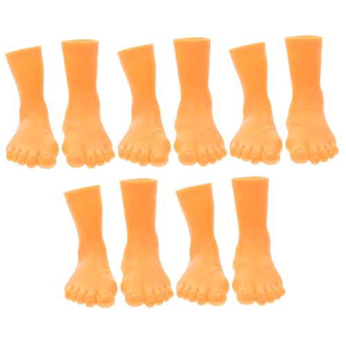 Vaguelly 5 Sätze interaktive Puppen Marionetten Fingerspielzeug Mini-Streichfüße Mini realistische Füße photostickomni Hand Puppet Lustiges tragbare Fingerpuppen Vinyl Vaguelly 5 Sätze interaktive Puppen Marionetten Fingerspielzeug Mini-Streichfüße Mini realistische Füße photostickomni Hand Puppet Lustiges tragbare Fingerpuppen Vinyl von Vaguelly