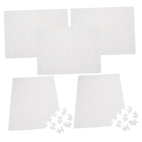 Vaguelly 5 Satz Teiliges Leeres Sublimationspuzzle für DIY Graffiti Rohlinge für Kreative Bastelarbeiten Personalisierbar für Partys und Vaguelly 5 Satz Teiliges Leeres Sublimationspuzzle für DIY Graffiti Rohlinge für Kreative Bastelarbeiten Personalisierbar für Partys und von Vaguelly