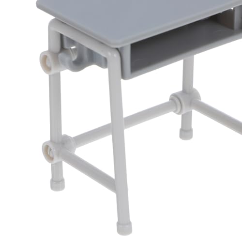 Vaguelly 5 Sets Miniatur-Klassenzimmermöbel-Set, inklusive realistischer Mini-Schultisch- und Stuhlmodelle, Puppenhauszubehör, Requisiten für die Heimdekoration, Lernspielzeug Vaguelly 5 Sets Miniatur-Klassenzimmermöbel-Set, inklusive realistischer Mini-Schultisch- und Stuhlmodelle, Puppenhauszubehör, Requisiten für die Heimdekoration, Lernspielzeug von Vaguelly