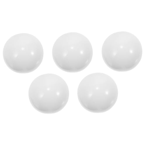 Vaguelly 5 Stück Ball -Platten -Turntable -Ball Drehbar Für Marmor Hochzeit Rad Party Runden Spiel Klein Perlen Acryl Weiß von Vaguelly