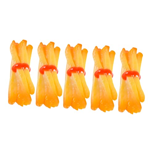 Vaguelly 5 Stück Gefälschte Pommes Frites Zum Kochen Spielen Essen Modell Künstliches Fast-Food-Modell Lebensechte -Requisiten Pizza-Spielzeug Gefälschte Vaguelly 5 Stück Gefälschte Pommes Frites Zum Kochen Spielen Essen Modell Künstliches Fast-Food-Modell Lebensechte -Requisiten Pizza-Spielzeug Gefälschte von Vaguelly