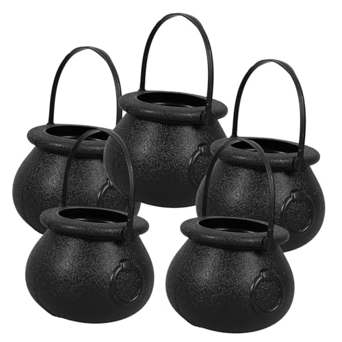 Vaguelly 5 Stück Halloween Leckereien Korb Halloween Dekoration Halloween Süßigkeiten Eimer Mini Halloween Süßigkeiten Eimer Kessel Halloween Süßigkeiten Schale Glitzer Dekorativer Vaguelly 5 Stück Halloween Leckereien Korb Halloween Dekoration Halloween Süßigkeiten Eimer Mini Halloween Süßigkeiten Eimer Kessel Halloween Süßigkeiten Schale Glitzer Dekorativer von Vaguelly