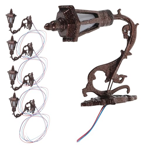 Vaguelly 5 Stück Moos Micro Landscape Wandleuchte Miniaturen Led Lampe Klein Zubehör Für Miniaturszenen Mini Leuchtende Wandleuchte Miniaturfiguren Zum Basteln Mini House Accessory Abs von Vaguelly