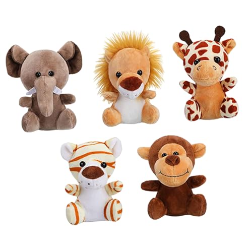 Vaguelly 5 Stück Puppe Schlüsselanhänger Tierische Schlüsselanhänger Plüschtiere für Schlüsselbund Mini Tier Plüschtiere Dschungeltier-Ornament Hängendes ausgestopftes Dschungeltier Metall Vaguelly 5 Stück Puppe Schlüsselanhänger Tierische Schlüsselanhänger Plüschtiere für Schlüsselbund Mini Tier Plüschtiere Dschungeltier-Ornament Hängendes ausgestopftes Dschungeltier Metall von Vaguelly