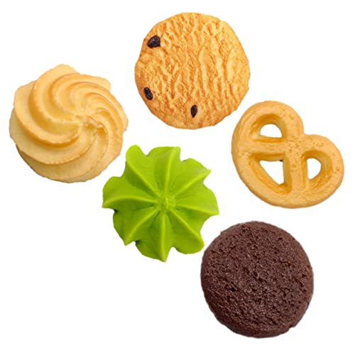 Vaguelly 5 Stück Simulierte Cookies Gebäck Gefälschte Keksverzierung Cookie-Modelle Plätzchen Künstliche Cookies-Modelle Simulation Realistisch Künstliche Kekse Modell Wohnkultur PVC Vaguelly 5 Stück Simulierte Cookies Gebäck Gefälschte Keksverzierung Cookie-Modelle Plätzchen Künstliche Cookies-Modelle Simulation Realistisch Künstliche Kekse Modell Wohnkultur PVC von Vaguelly
