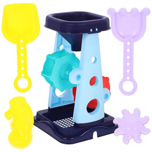 Vaguelly 5 Stück Spielzeugset für den Strand Sandkarren Strandspielzeug für Sandkarren Blue Vaguelly 5 Stück Spielzeugset für den Strand Sandkarren Strandspielzeug für Sandkarren Blue von Vaguelly