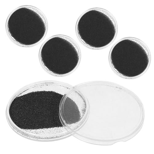 Vaguelly 5 Stück Teiliges Eisenpulver für Unterricht Magnetfeld Demonstration für Wissenschaftliche Experimente Eisenfeilen für Klassenzimmergebrauch für Physikprojekte und Schulprojekte Vaguelly 5 Stück Teiliges Eisenpulver für Unterricht Magnetfeld Demonstration für Wissenschaftliche Experimente Eisenfeilen für Klassenzimmergebrauch für Physikprojekte und Schulprojekte von Vaguelly