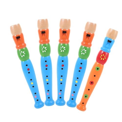 Vaguelly 5 Stück Teiliges Holzblockflöten für Klarinette für Anfänger Musikinstrument für Frühe Bildung Leicht und Handlich für Gruppenmusikspiele Vaguelly 5 Stück Teiliges Holzblockflöten für Klarinette für Anfänger Musikinstrument für Frühe Bildung Leicht und Handlich für Gruppenmusikspiele von Vaguelly