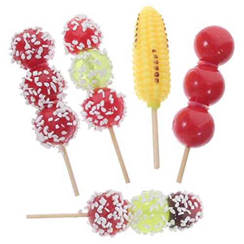 Vaguelly 5 Stück Teiliges Mini Food Modell für Grill und Küche Realistische Nachbildung von BBQ Spießen aus Robustem für Rollenspiele und Dekoration Kindergarten und Zuhause Vaguelly 5 Stück Teiliges Mini Food Modell für Grill und Küche Realistische Nachbildung von BBQ Spießen aus Robustem für Rollenspiele und Dekoration Kindergarten und Zuhause von Vaguelly
