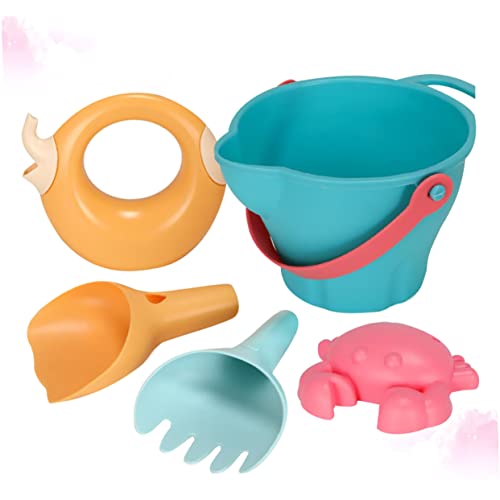 Vaguelly 5 Stück Teiliges Strandspielzeug Set für Kreative Wasser und Sandspielzeuge Tragbarer Eimer und Schaufel Perfektes für Jungen und Mädchen im Freien Vaguelly 5 Stück Teiliges Strandspielzeug Set für Kreative Wasser und Sandspielzeuge Tragbarer Eimer und Schaufel Perfektes für Jungen und Mädchen im Freien von Vaguelly
