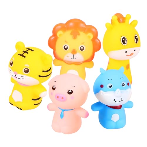 Vaguelly 5 Stück Tier Fingerpuppen für Cartoon Handpuppen für Interaktive Geschichten und Eltern Junge Mädchen Spiele Aus Robustem Leicht und Tragbar Fördert Kreatives Lernen über Tiere Vaguelly 5 Stück Tier Fingerpuppen für Cartoon Handpuppen für Interaktive Geschichten und Eltern Junge Mädchen Spiele Aus Robustem Leicht und Tragbar Fördert Kreatives Lernen über Tiere von Vaguelly