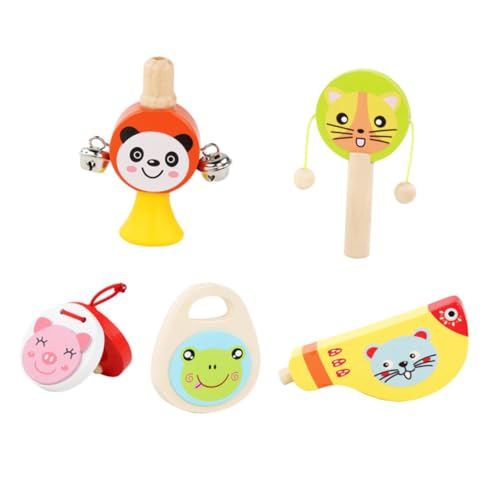 Vaguelly 5-teiliges Babyspielzeug-musikinstrumenten-Set Entzückendes Percussion-Spielzeug Für Kleinkinder Vaguelly 5-teiliges Babyspielzeug-musikinstrumenten-Set Entzückendes Percussion-Spielzeug Für Kleinkinder von Vaguelly