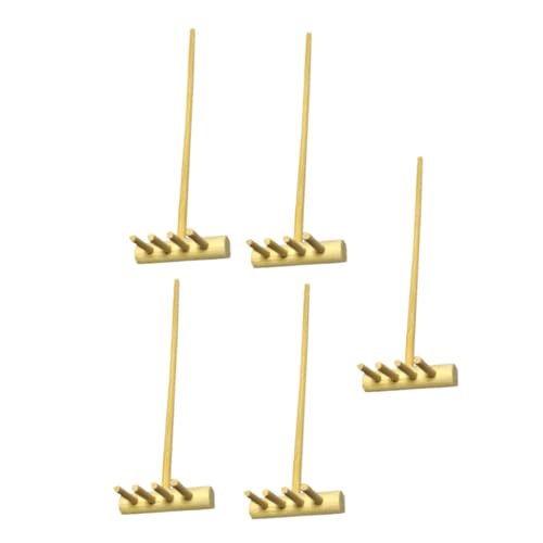 Vaguelly 5stücke Sandrechen Teiliges Dekorativer Rake Mit Zähnen Für Zen-Garten Und Sandspielzeug Tischdekoration Und Sandtisch Zubehör Für Meditation Und Entspannung von Vaguelly