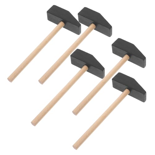 Vaguelly 5 Stücke Holz Hämmer Kleinkind Hammer Spielzeug Für Block Gebäude Imaginative Spiele Vaguelly 5 Stücke Holz Hämmer Kleinkind Hammer Spielzeug Für Block Gebäude Imaginative Spiele von Vaguelly