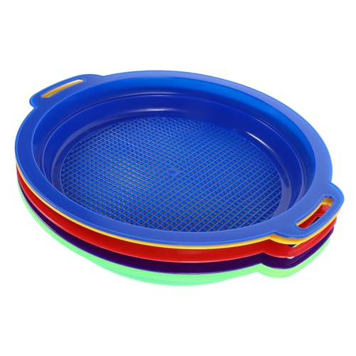 Vaguelly 5-teiliges Sandsieb: Strand-sandsieb-Spielzeug Zum Graben, Muschelsammeln Und Steinsieben – Strand- Und Sandkastenspielzeug Für Kinder Vaguelly 5-teiliges Sandsieb: Strand-sandsieb-Spielzeug Zum Graben, Muschelsammeln Und Steinsieben – Strand- Und Sandkastenspielzeug Für Kinder von Vaguelly