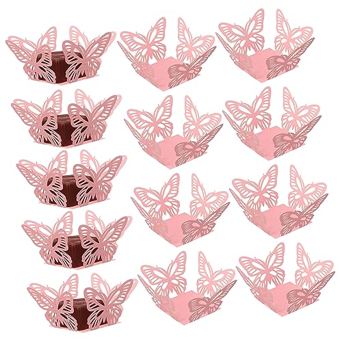 Vaguelly 50 Stück Boxen Braut Schokoladenverpackung Selber Machen Behälter Favorisieren Kleine Kisten Plätzchen Hochzeit Klarsichtboxen Für Schmetterling Schmelzen Trüffeleinlagen Papier Vaguelly 50 Stück Boxen Braut Schokoladenverpackung Selber Machen Behälter Favorisieren Kleine Kisten Plätzchen Hochzeit Klarsichtboxen Für Schmetterling Schmelzen Trüffeleinlagen Papier von Vaguelly