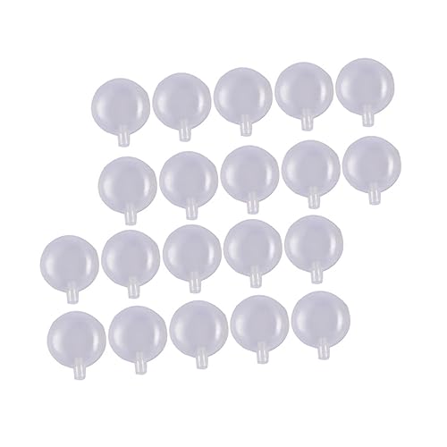 Vaguelly 50 Stück Dicke Zubehör Reparatur Spielzeugherstellung Spielzeuggeräusch -Reparatur Quietscher Zubehör einfügen Quietscher Reparatur Ersatz Plastik von Vaguelly