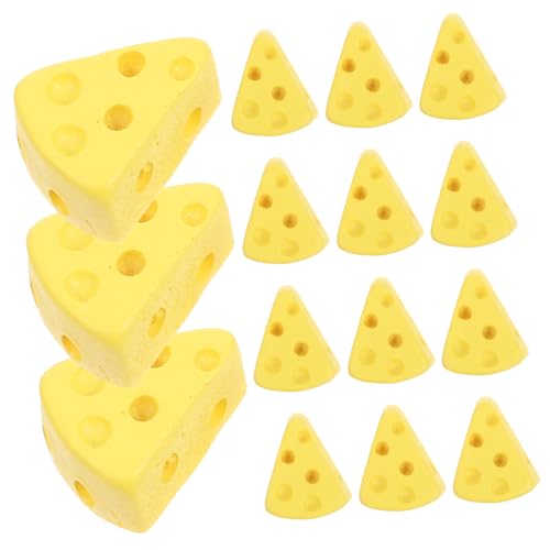 Vaguelly 50 Stück Käseimitat Simulierter Käse Anhänger Lebensechter Käse Gefälschter Dessert Käse Anhänger Für Handyhüllen Lebensechter Gefälschter Käse Simulation Von Kuchen von Vaguelly