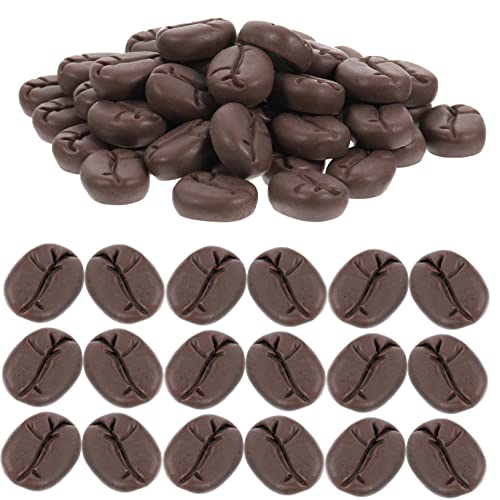 Vaguelly 50 Stück Kaffeebohnenspielzeug gefälschte Bohnen Fälschung realistisch gefälschter Kaffee Kaffee- simuliertes Kaffeebohnen- Harz Coffee Vaguelly 50 Stück Kaffeebohnenspielzeug gefälschte Bohnen Fälschung realistisch gefälschter Kaffee Kaffee- simuliertes Kaffeebohnen- Harz Coffee von Vaguelly