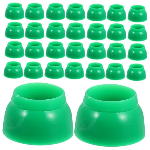 Vaguelly 50 Stück Kunststoff Schrauben Abdeckungen für Spielplatz Wetterfeste Nut und Bolt Schutzkappen Einfache Montage Vielseitige Passform Sicherheitsschutz für Spielgeräte von Vaguelly