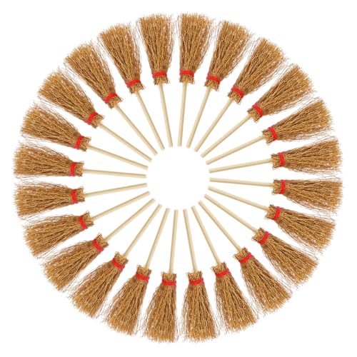 Vaguelly 50 Stück Mini-Besen Miniaturbesen fegen Simulation Besen winzige Besen Halloween Dekoration Halloween-Dekoration puppenzubehör tortendeko Einschulung Besendekor aus Holz Miniaturen Vaguelly 50 Stück Mini-Besen Miniaturbesen fegen Simulation Besen winzige Besen Halloween Dekoration Halloween-Dekoration puppenzubehör tortendeko Einschulung Besendekor aus Holz Miniaturen von Vaguelly