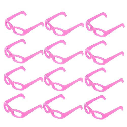 Vaguelly 50 Stück Mini-Brille Puppenhaus Puppen puppenkleidung Spielzeugbrillen Puppen Bastelbedarf Puppenbrillen Mini-Puppen- Minipuppenbrille Plastik Rosy Vaguelly 50 Stück Mini-Brille Puppenhaus Puppen puppenkleidung Spielzeugbrillen Puppen Bastelbedarf Puppenbrillen Mini-Puppen- Minipuppenbrille Plastik Rosy von Vaguelly