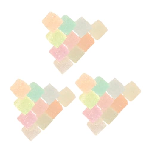 Vaguelly Craft Your Dream 50 Stück Kawaii Faux Candy Cubes Miniatur- Für Die Dekoration des Puppenhauses von Vaguelly