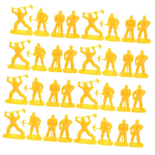 Vaguelly Miniatur-arbeiterfiguren 50 Stück BAU-Themen-modellspielzeug Dekorativ Und Lehrreich Für Kinder Vaguelly Miniatur-arbeiterfiguren 50 Stück BAU-Themen-modellspielzeug Dekorativ Und Lehrreich Für Kinder von Vaguelly